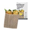 Lunchskins Compostable XL Sandwich Bags – 50 Count | Chevron