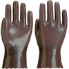ATOM 214-D Rubber Hope Gloves with Lining Fabric L Size