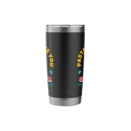Funny Bicycle Bike Turbo Trainer Cycling Cyclist Pasta Stainless Steel Insulated Tumbler