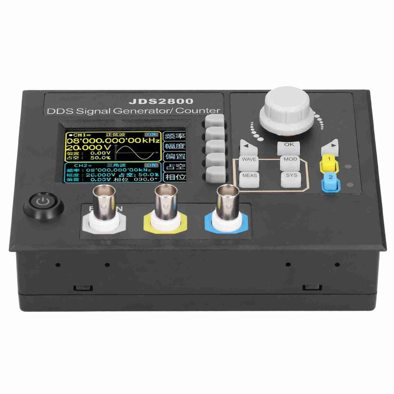 JDS2800-60MHz Function Signal Generator 2.4in LCD DDS Dual Channel Signal