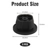 Pack of 5 rubber engine cover clips for engine cover,