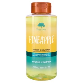 Tree Hut Tree Hut Pineapple Foaming Gel Wash | Cleanse & Soothe Skin Without Stripping Moisture | Made with our Hydrating Oil Complex | 18 fl oz.