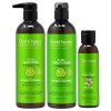 Dermorganic Curl Shampoo + Conditioner + Leave-in 4oz w/Free Nail