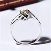 Unbranded 925 Sterling Silver Classic Angel's Kiss Adjustable Ring