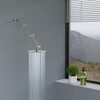 Lordear Shower Arm Extension 16 Inch Foldable Shower Head Extension