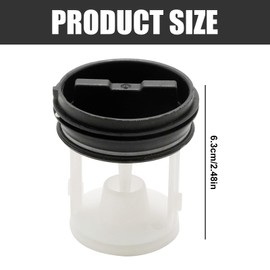 Hoypeyfiy Lint Sieve, High-Quality Filter Insert, Lint Filter for Washing Machines, Suitable for Drum Washing Machines