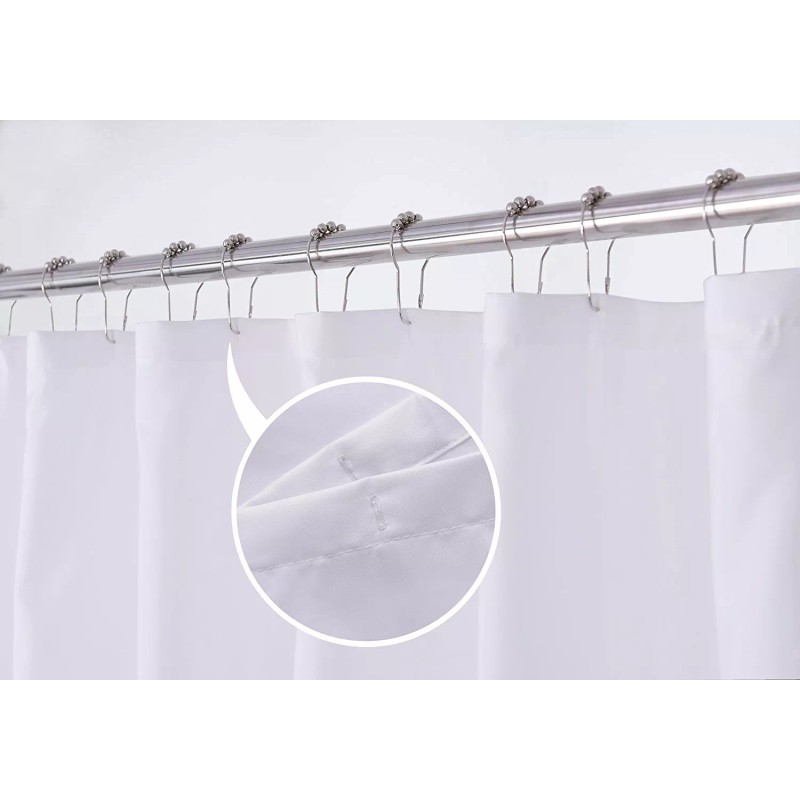 N&Y Home 70 X 72 N&Y Home Fabric Shower Curtain
