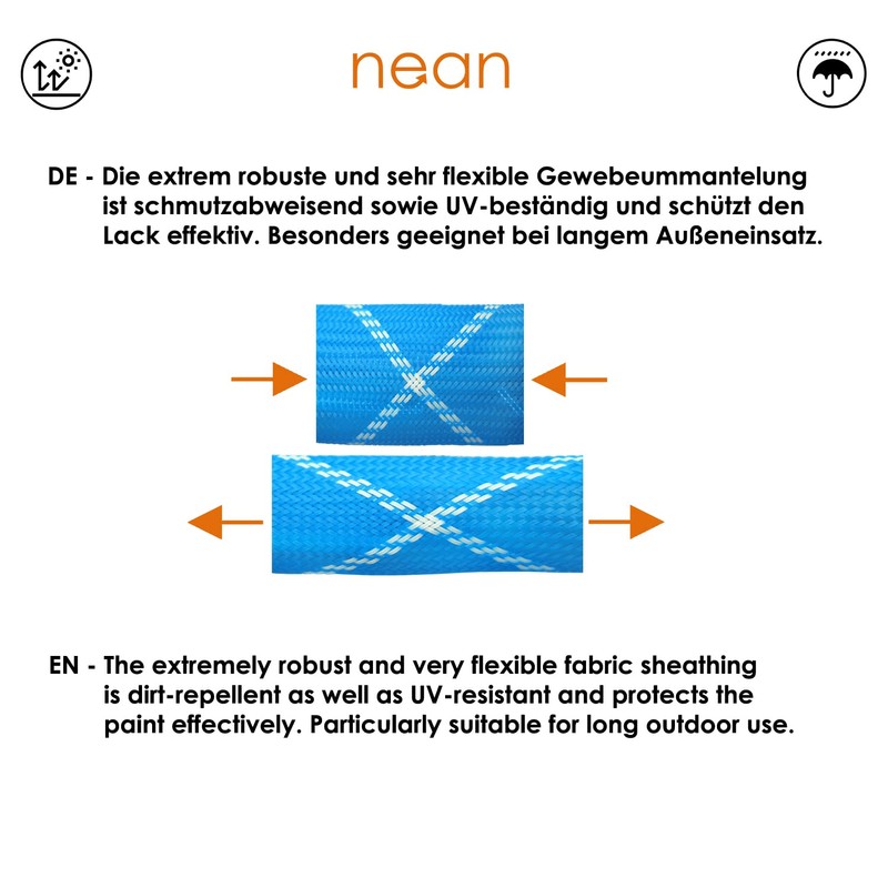 nean Bicycle Lock with Numbers High Security Extremely Robust Fabric