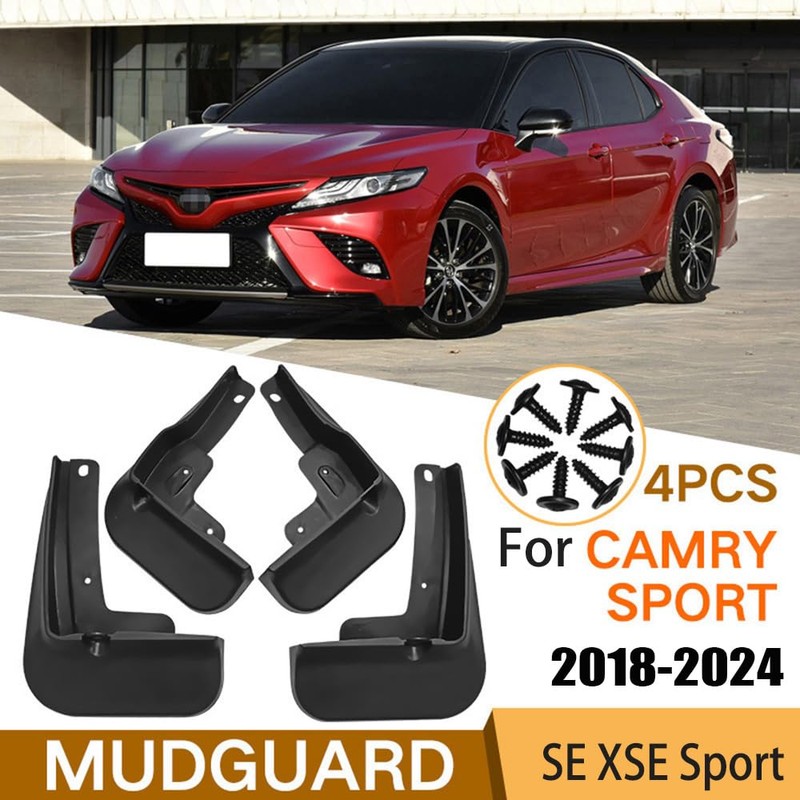 Mud Splash Guards Mud Flaps Kit for Toyota Camry Accessories