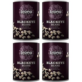 (4 PACK - Biona - Org Blackeye Beans | 400g | 4 PACK BUNDLE