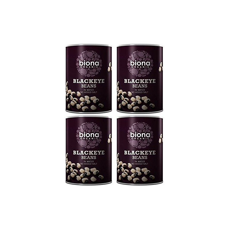 (4 PACK - Biona - Org Blackeye Beans | 400g