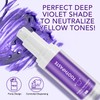 Purple Toothpaste for Teeth Whitening - Natural Purple Pigment, Neutralizes