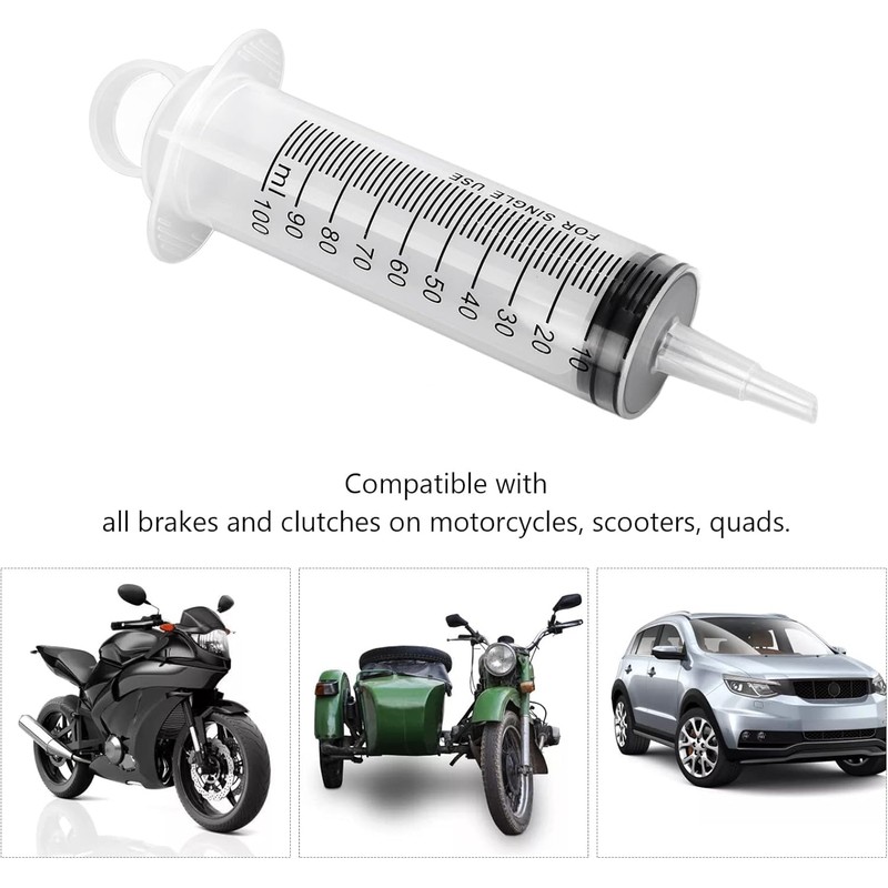 wdcfxy Brake Bleed Kit Fluid Bleeder Pressure Motorcycle Hydraulic Disc
