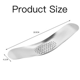 Premium Quality Garlic Presser Stainless Steel 304 Garlic Crusher Easy Prep Garlic Press Rocker Smart Kitchen Tool Dishwasher Safe, Garlic Press, Garlic Rocker, Garlic Crusher Press