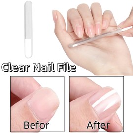 Manicure Set for Men & Women, 4 Piece Nail Care Kit, Portable Grooming Kit for Travel, Stainless Steel Nail Tools with Mint Green Case Suitable for Home, Office, Outdoor Travel Kit