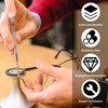 HexinYigjly 500-Pack M1.2/M1.4/M2 Self-Tapping Micro Screws - Universal Multi-Purpose Repair