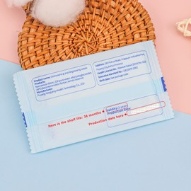 Hipruict Portable Cleaning Wipes, 100 Count Dish Soap Disposable Wipes, Individually Wrapped Dish Wipe for Travel and Camping Quick Cleaningups