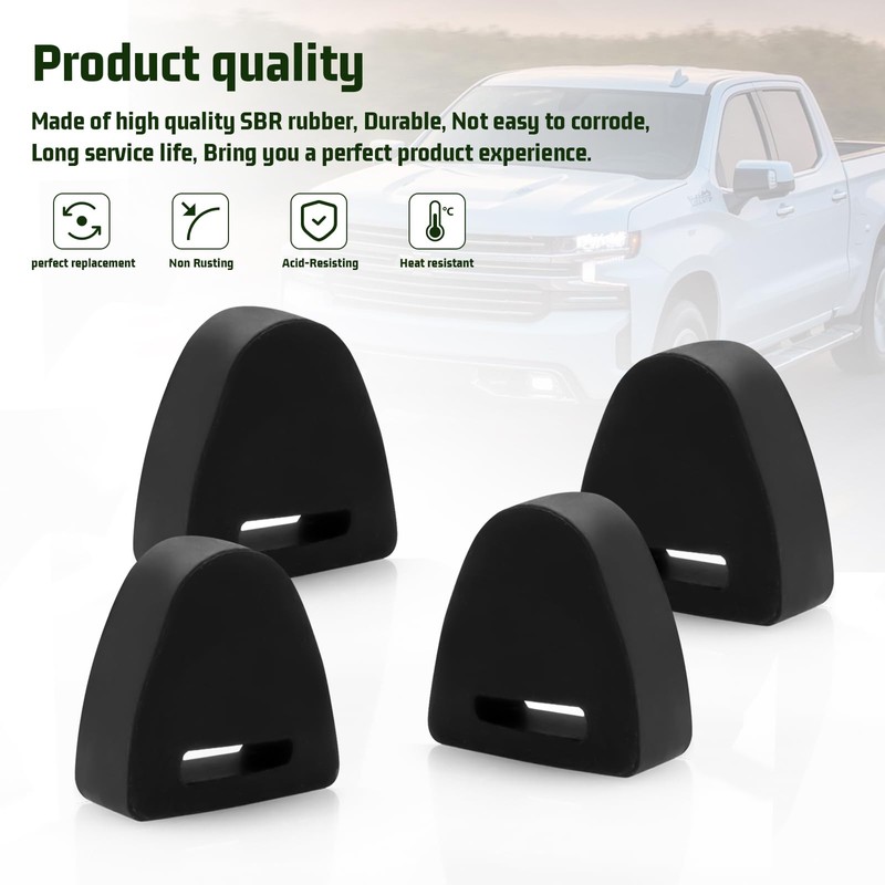 16633065 Tailgate Stop Latch Bumper Fit for Right or Left