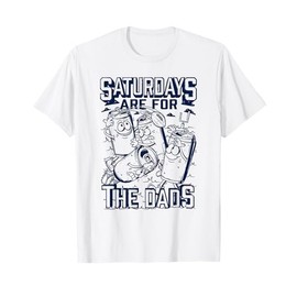 Saturdays For Dads Funny Beers Football Father's Day T-Shirt