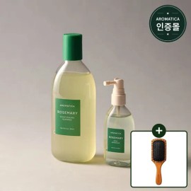 Aromatica Hair Care Product 400ml, 100ml for daily shower and hair routines, Korean beauty hair care item, Aromatica Import, and Personal Care