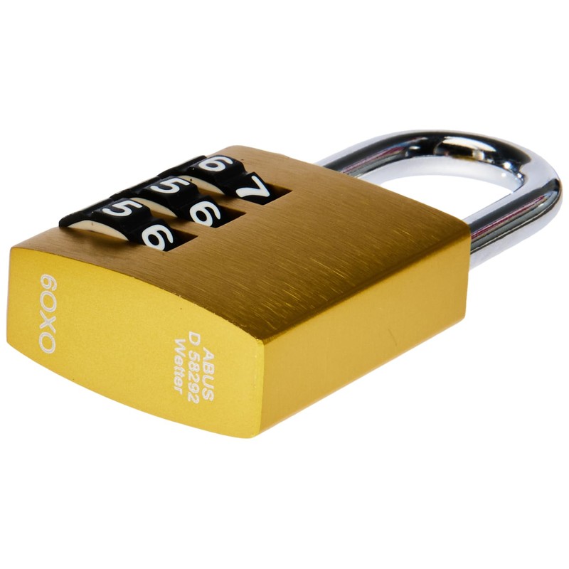 ABUS 144/30 combination lock with large numbers., 80792
