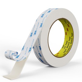 tapify Double Sided Tape Heavy Duty 1IN x 16.5FT,Mounting Tape Heavy Duty for Walls,Strong Double Sided Tape Heavy Duty for Car, LED Strip Light Office Decor