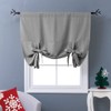 NICETOWN Tie Up Curtain for Kitchen - Roman Shade for