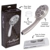 Aqua Elegante 6 Function Luxury Handheld Shower Head - Adjustable