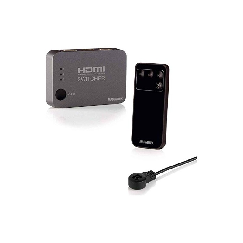Marmitek Connect 310 UHD HDMI Switch - HDMI Switch -