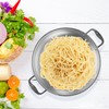 Tiawudi Large 6-Qt Colander, 18/8 Stainless Steel Mesh Strainer for