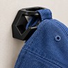 Adhesive Hat Racks for Wall & Door – Plastic No-Drill