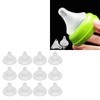 14Pcs Baby Bottle Nipple Silicone Soft Odorless Easy Cleaning Accessory