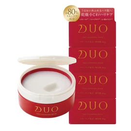 Introducing New DUO / [Dry Small Wrinkles* and Firmness Care] The Cleansing Balm Red Balm Cleansing Moisturizing Firmness Makeup Remover Skin Care Waterproof No Double Cleansing Needed for Eyelash