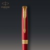 Parker Sonnet Ballpoint Pen | Red Lacquer with Gold Trim