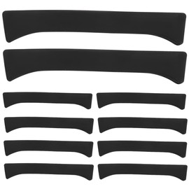 KALLORY 10pcs Axe Covers Blade Protection for Camping Double Bit Axe Sheath Lumberjack Tools Hardwood Chopping Outdoor Activity Gardening Tools