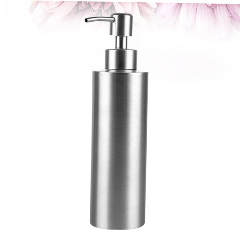 COLLBATH 2 Pcs Rustproof Stainless Steel Lotion Dispenser 250ml Hand