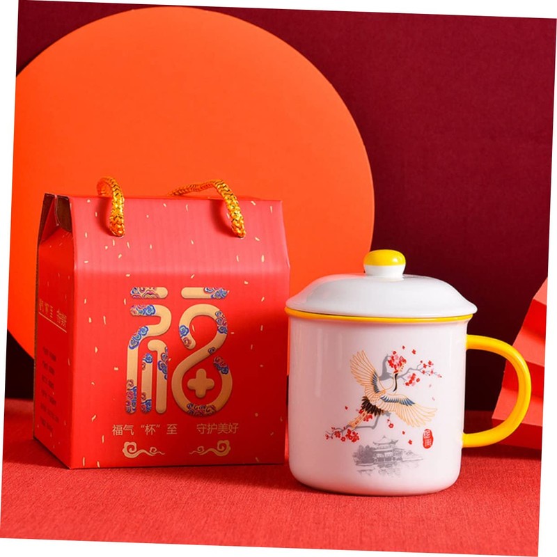 MAGICLULU Mugs Set for Wedding Heat Resistant Tea Cup Creative