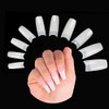 500 Pieces Natural Fakes Nails False Nail Tip Artificial Acrylic