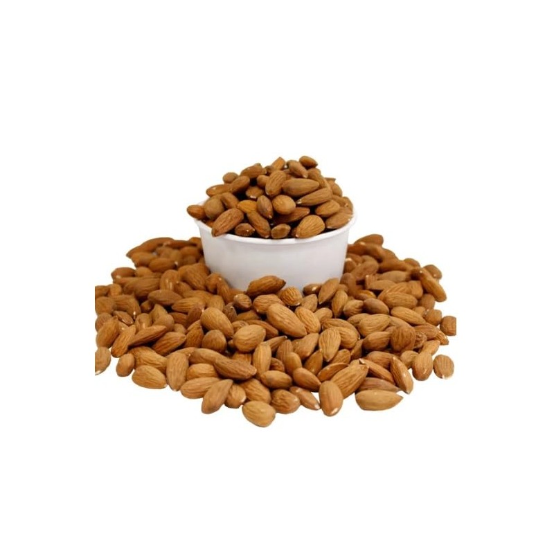Whole Raw Almonds - 5lb Bulk Bag - Fresh &