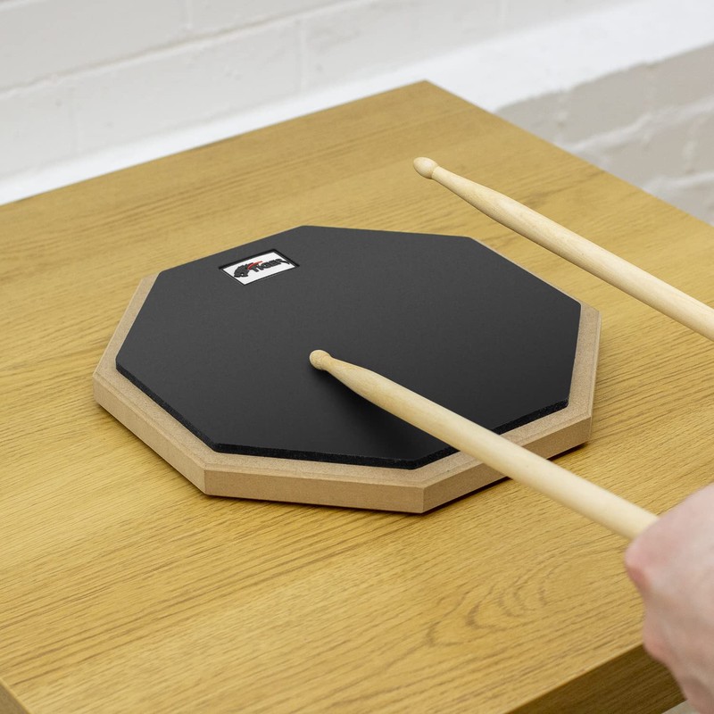 TIGER TDA4-10 Drum Practice Pad with Carry Bag - Can