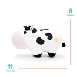 Bellzi Cow Cute Stuffed Animal Plush Toy - Adorable Soft Cow Toy Plushies and Gifts - Perfect Present for Kids, Babies, Toddlers - Mooi