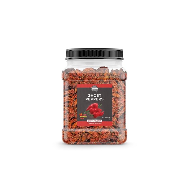 Birch & Meadow 100 Count of Ghost Chile Pepper Pods,