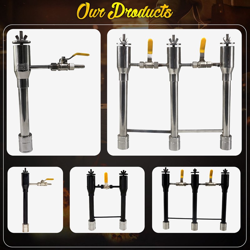 SIMOND STORE Propane Forge Double Burner (with Valve)