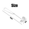1 Piece Stainless Steel Egg Beater, Spiral Whisk, Mini Egg