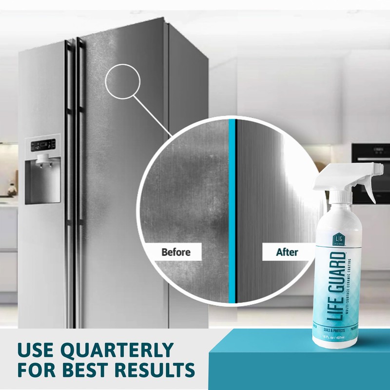 LifeGuard Home Ceramic Spray – Hydrophobic Ceramic Coating for Homes