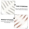 Gatuida 8 Sheets Realistic Eyebrow Stickers for Women Natural Looking
