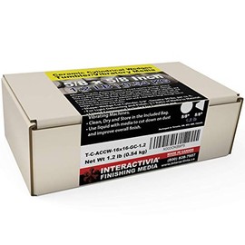 5/8” x 5/8” Cylindrical Wedges - General Purpose Formula Tumbling Or Vibratory Media 1.2 lb/0.54 kg | Includes a (Clean, Dry and Store) Bag | for use in Vibrating Tumbler Or Rotating Tumbler