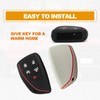 2Pack Silicone Key Fob Cover Smart Key Holder Sleeve, Compatible