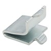 20 Pieces Adjustable Steel Pilaster Shelf Clips Support, Shelving Bracket