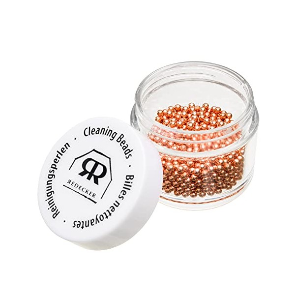 Redecker Copper Cleaning Beads, Innovative Gentle Cleaning Solution for Vases, Decanters and More